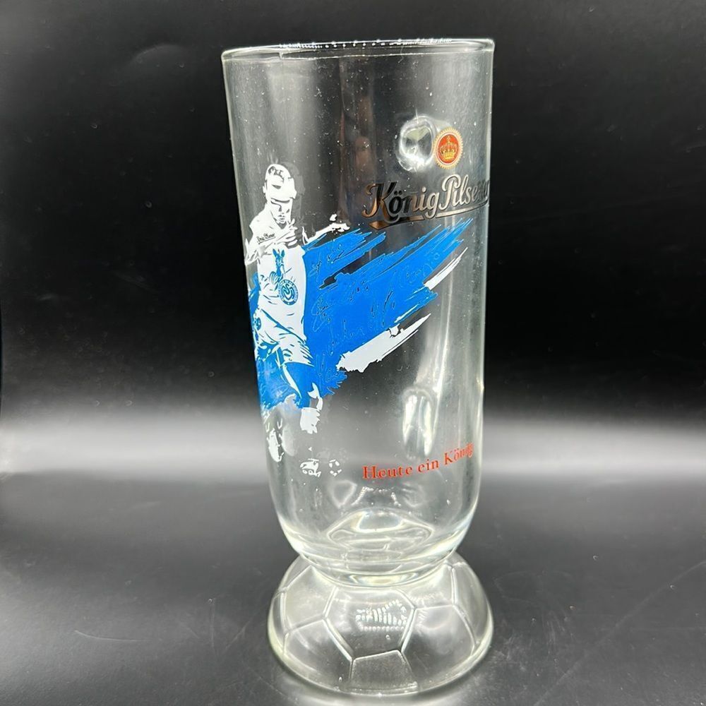 Konig beer glass Soccer special edition